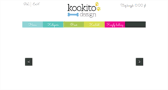 Desktop Screenshot of kookitodesign.com