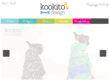 Tablet Screenshot of kookitodesign.com
